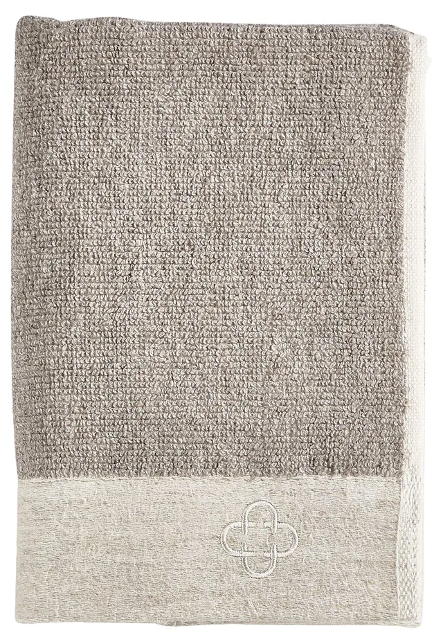 Zone Denmark Inu Handtuch Natur 40x60 Baumwolle Leinen