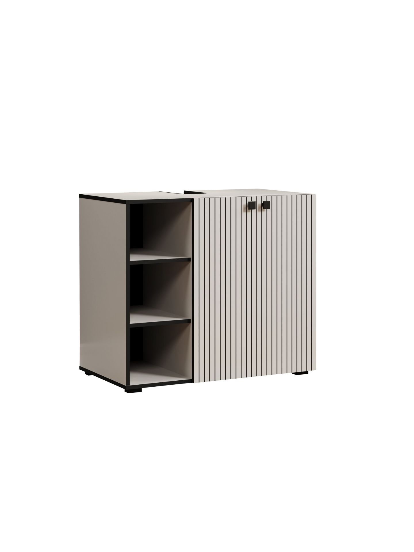 trendteam PureBliss Waschbeckenunterschrank Cashmere