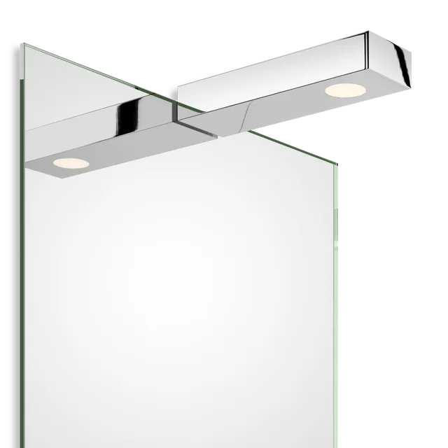 Decor Walther Bar Flat 1 LED Spiegelleuchte Chrom