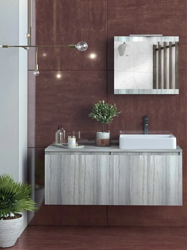 DROP Martinidis Magnolia S Combo 120 Waschtisch Rock Oak