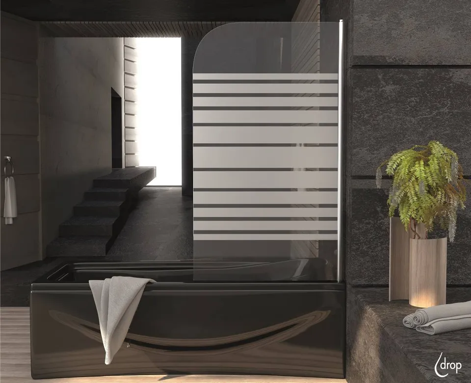 DROP SHOWER CABINS Mono Duschabtrennung Glas Einzelteil