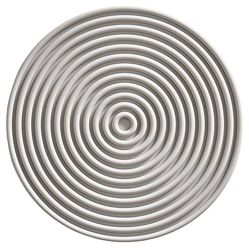 Zone Denmark Rocks Barmatte rund 15,5cm Warmes Grau