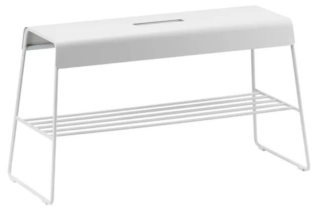 Zone Denmark A-Bench Gartenbank Soft Grey 78,5 cm Ablage