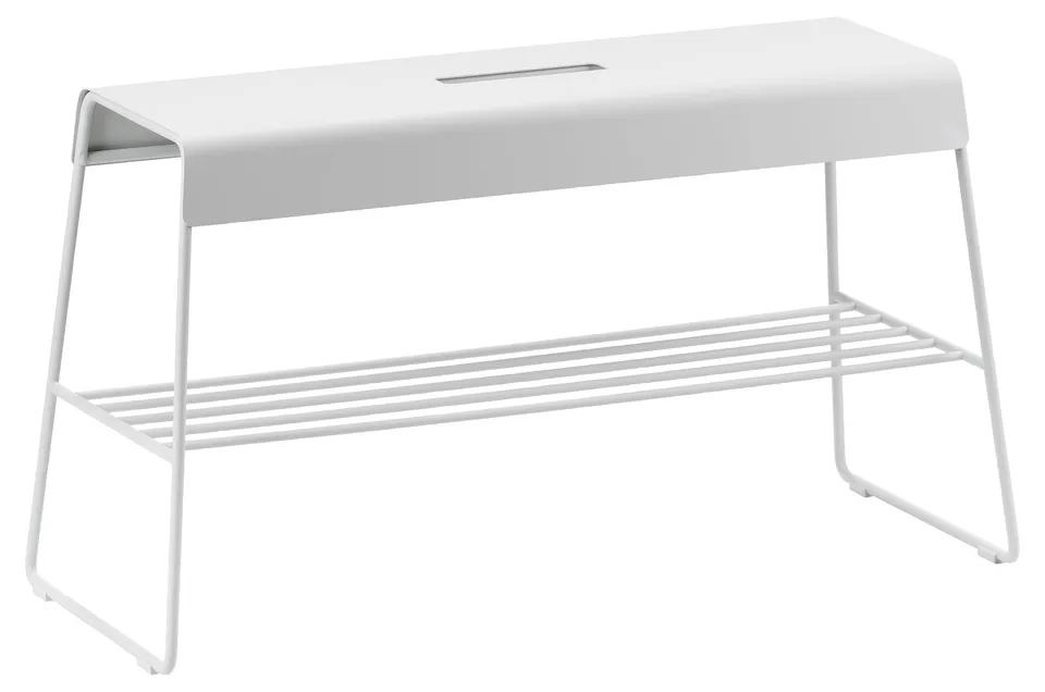Zone Denmark A-Bench Gartenbank Soft Grey 78,5 cm Ablage