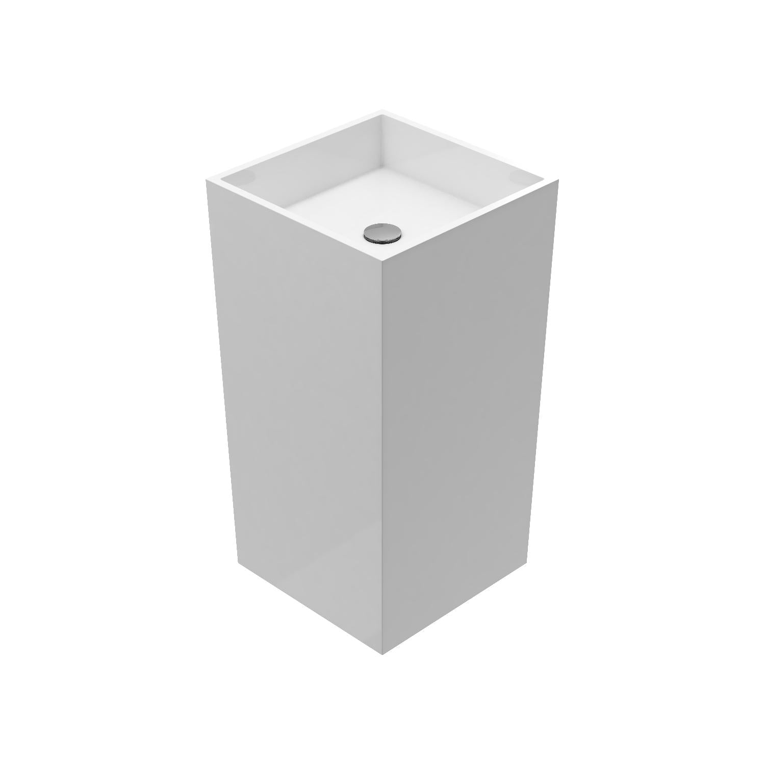 Treos Serie 700 Standwaschbecken 450x450 weiß freistehend