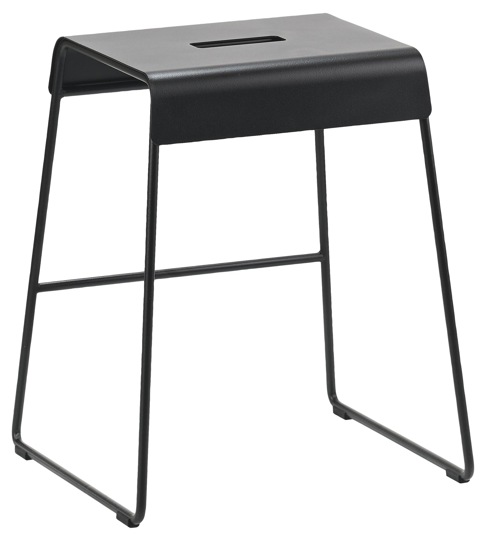 Zone Denmark A-Stool Hocker Schwarz 39 cm Stahl 110 kg