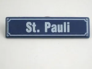 Münder Email Magnet-Shop Magnet St.Pauli 8x2 cm Emaille