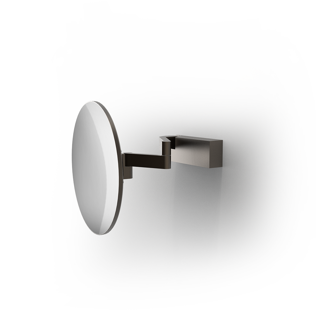 Decor Walther Vision Wandkosmetikspiegel Chrom Rund LED 5fach
