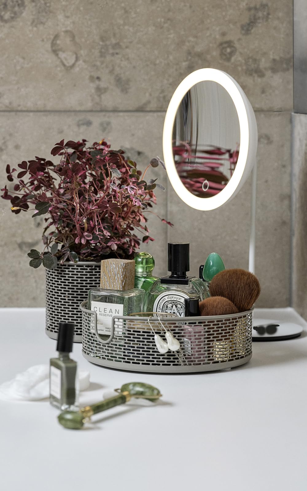 Zone Denmark Bath Kosmetikspiegel Schwarz 5-fach