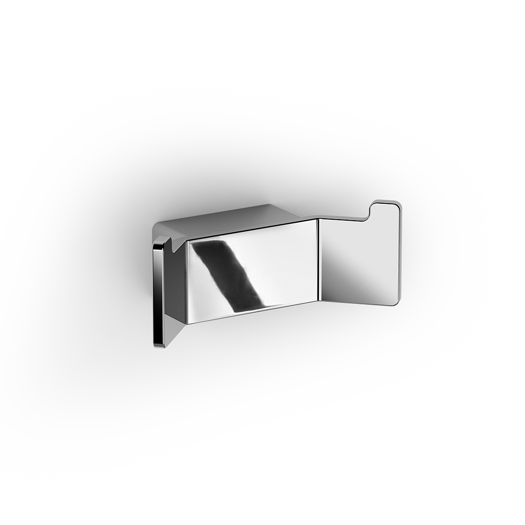 Decor Walther Contract HAK2 Doppelhaken Chrom 7 cm Wand