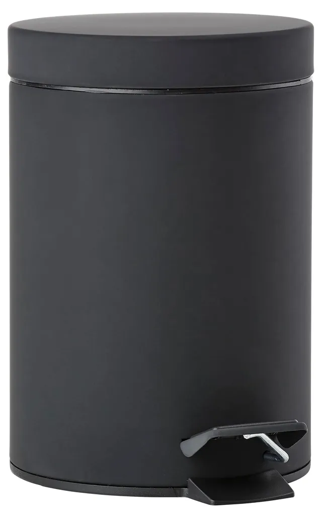 Zone Denmark Solo Mülleimer Bad Schwarz 3 Liter
