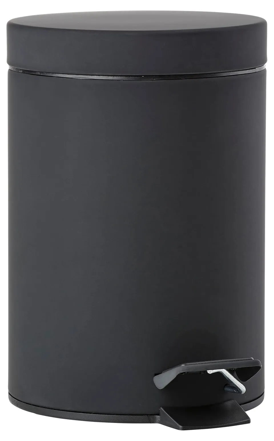 Zone Denmark Solo Mülleimer Bad Schwarz 3 Liter