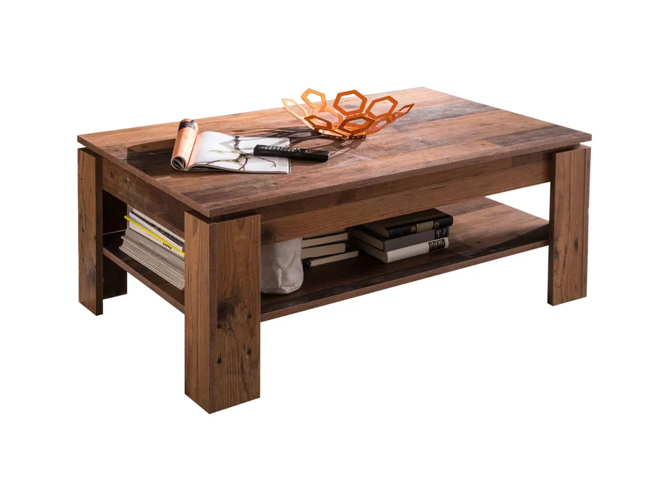 trendteam Indy Couchtisch Old Wood Wohnzimmertisch