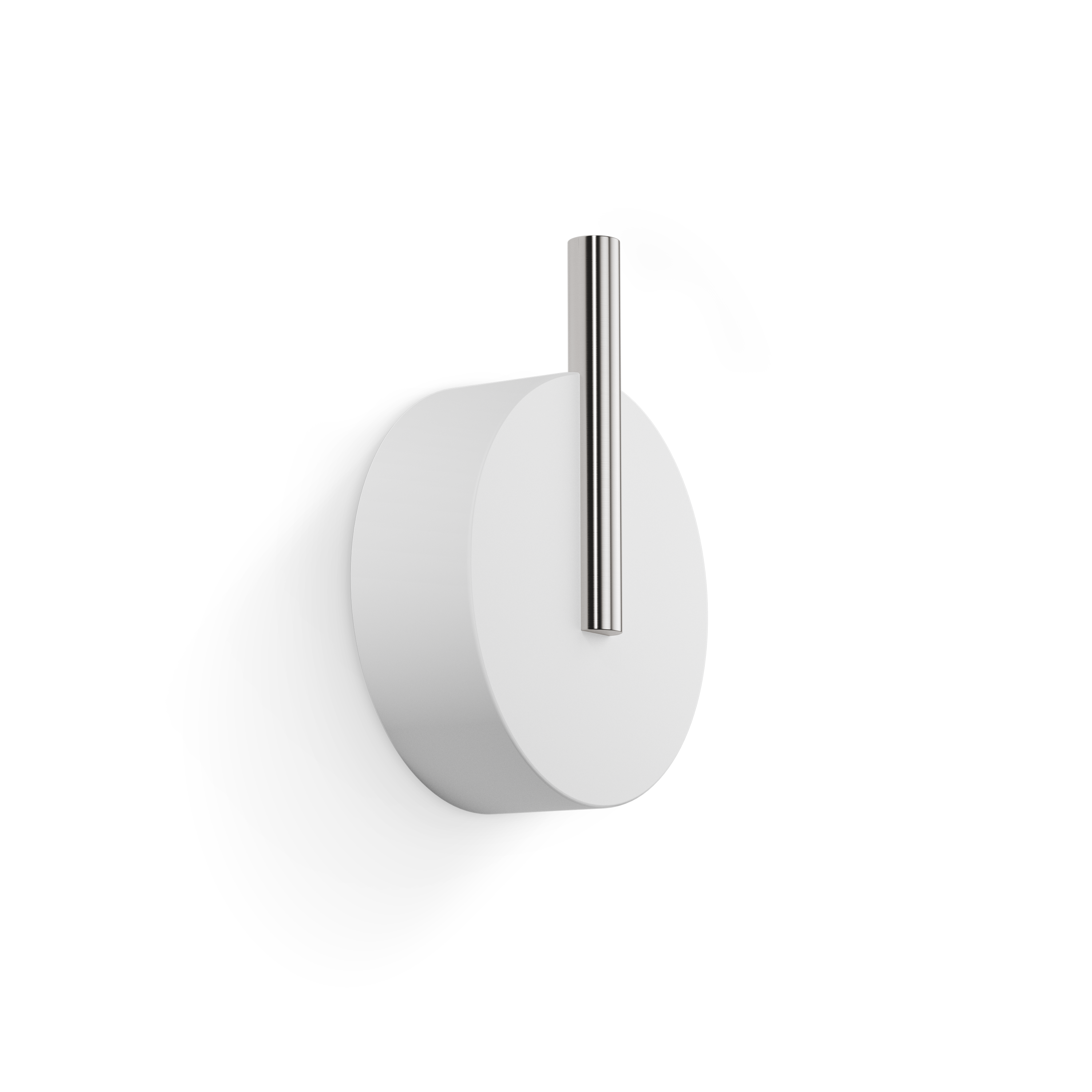 Decor Walther Stone WH Wandhaken Weiß Matt 3,5 cm Mineralwerkstoff