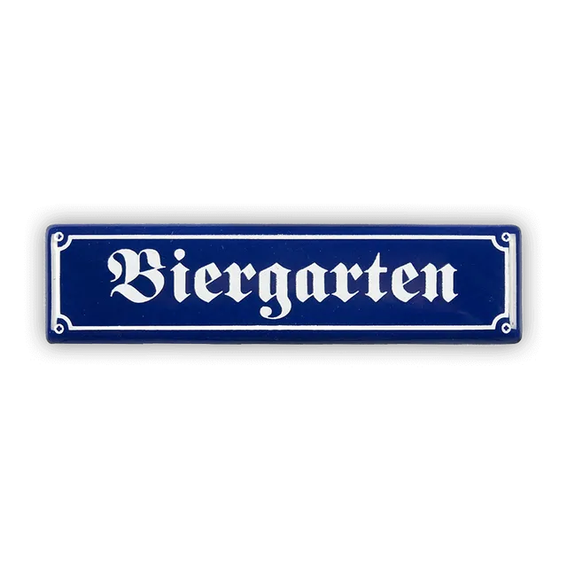 Münder Email Magnet-Shop Magnet Biergarten 8 cm