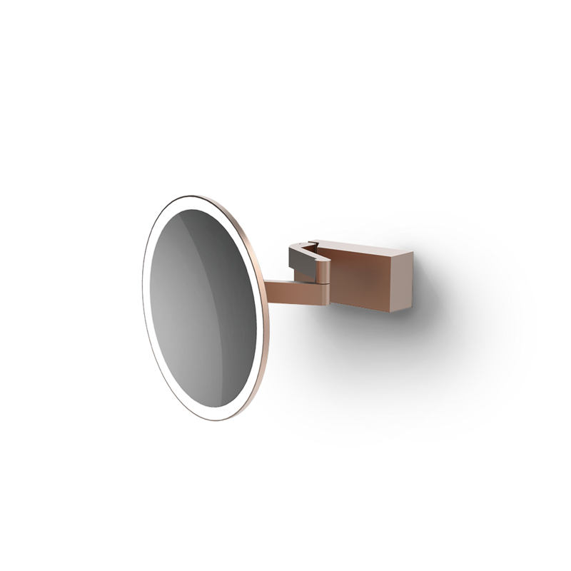 Decor Walther Vision Wandkosmetikspiegel Chrom Rund LED 5fach