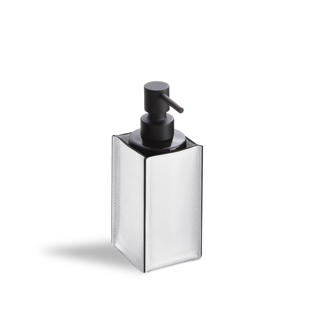 Decor Walther Nappa SSP Seifenspender Schwarzbraun Leder
