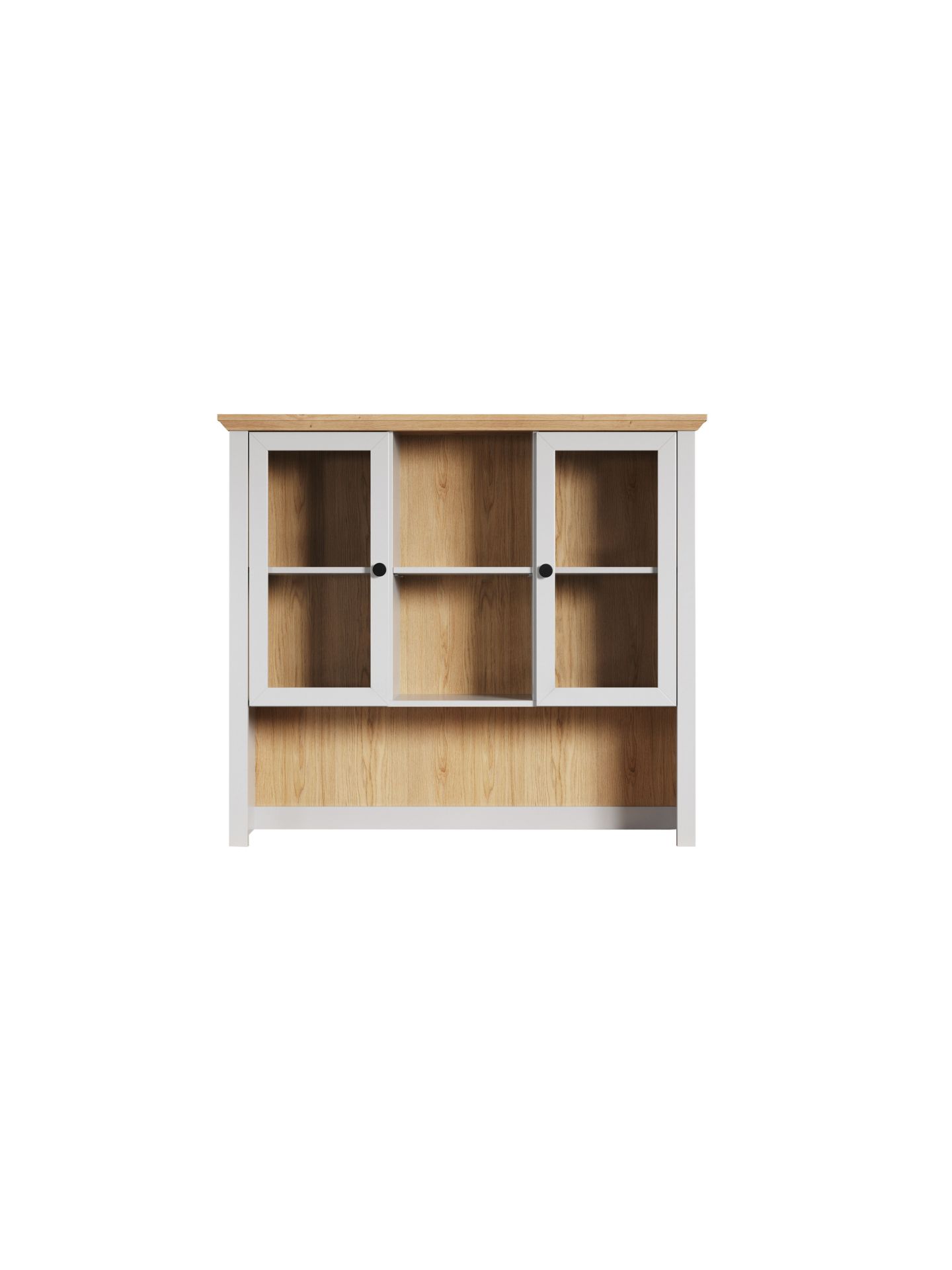 trendteam Landside Buffetaufsatz lichtgrau Artisan Oak