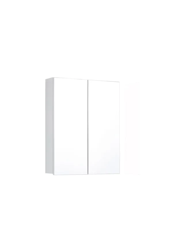 trendteam Line Spiegelschrank Weiß Spiegelglas Bad