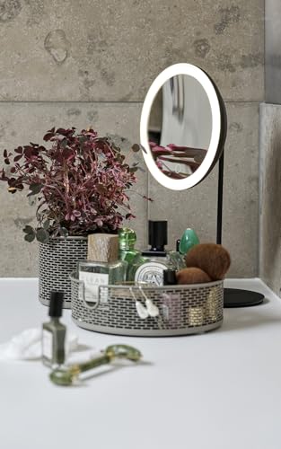 Zone Denmark Bath Kosmetikspiegel Schwarz 5-fach