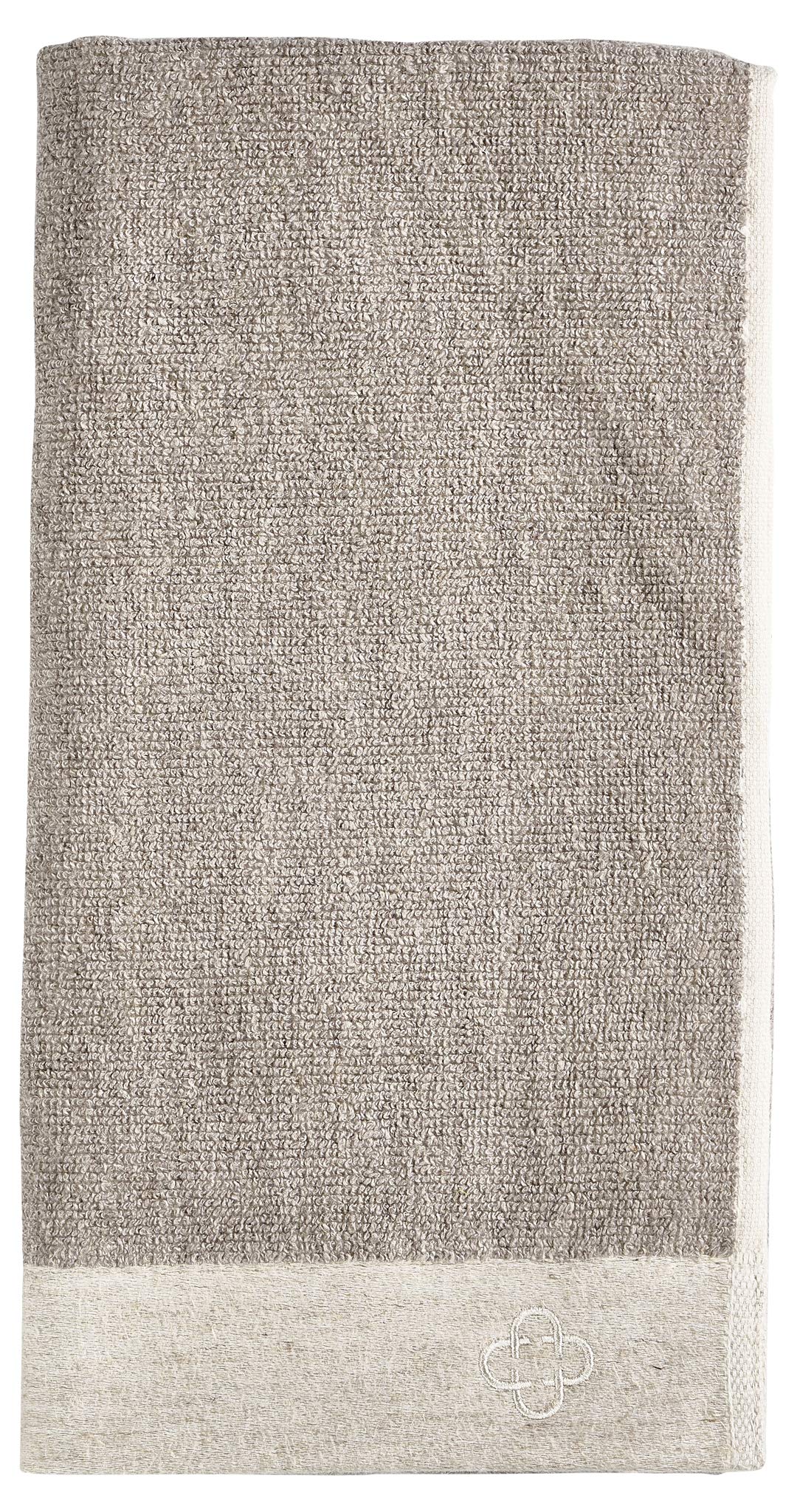 Zone Denmark Inu Handtuch 50x100 cm Natur Baumwolle-Leinen