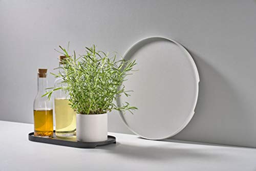 Zone Denmark Singles Serviertablett rund 35 cm tintenfarbig