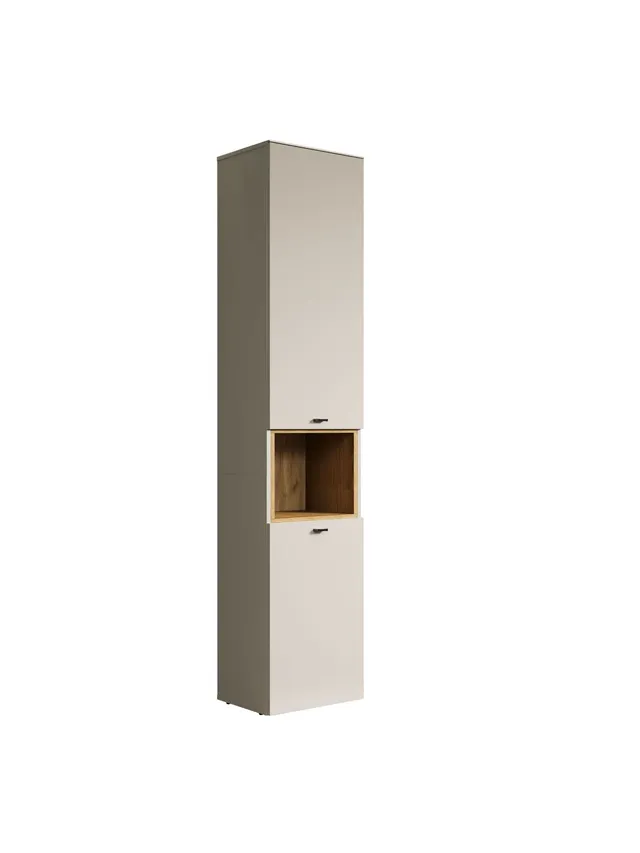 trendteam SaoPaulo Hochschrank Cashmere Evoke Eiche Bad