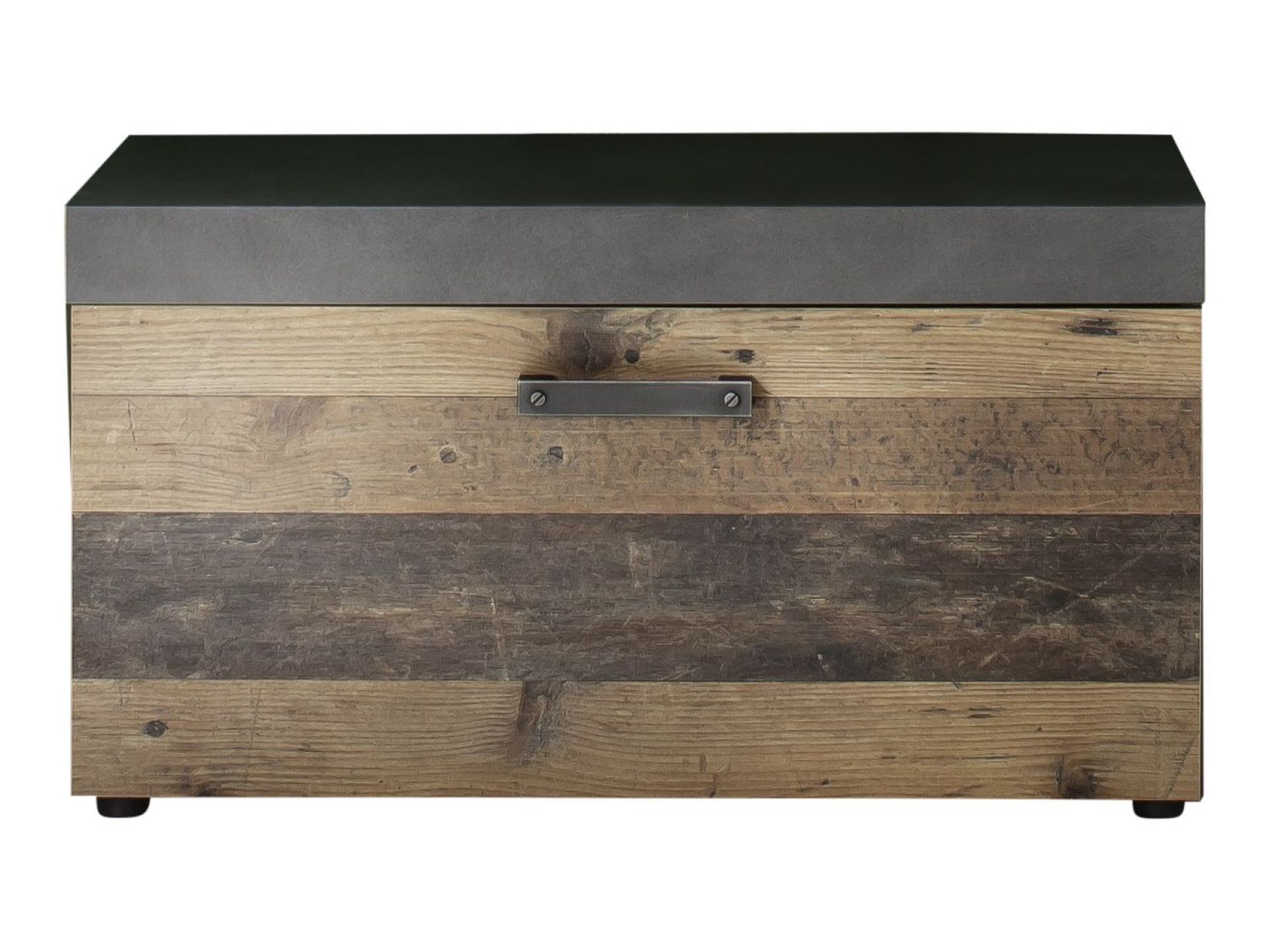 trendteam Indy GD-Sitzbank graphitgrau Old Wood