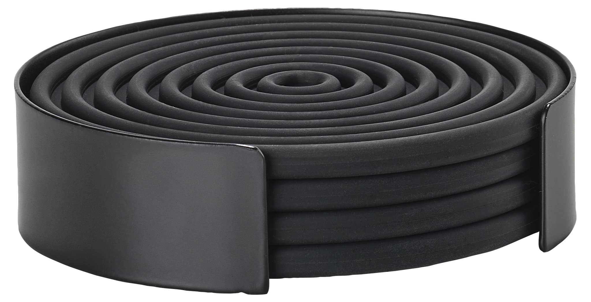 Zone Denmark Rocks Untersetzer 4er Set Silikon Schwarz