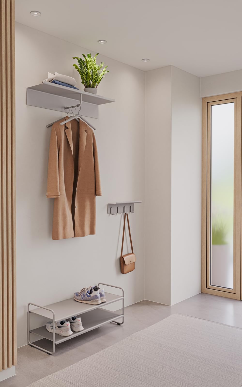 Zone Denmark A-Collection A-Coat Hutablage 80cm Soft Grey