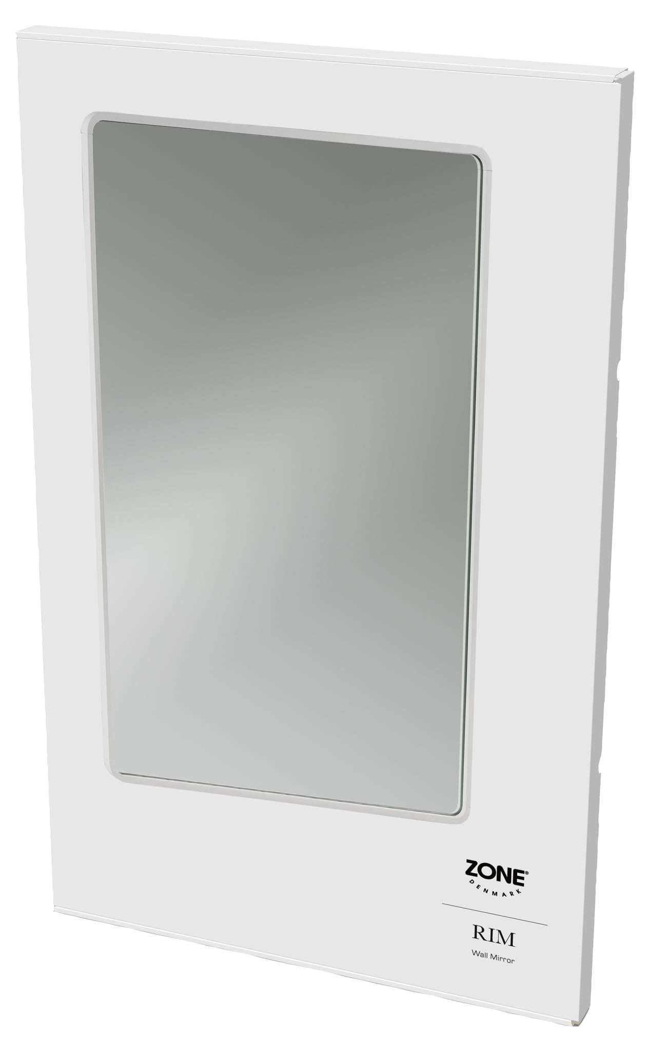 Zone Denmark Rim Wandspiegel 70x44 cm Weiß