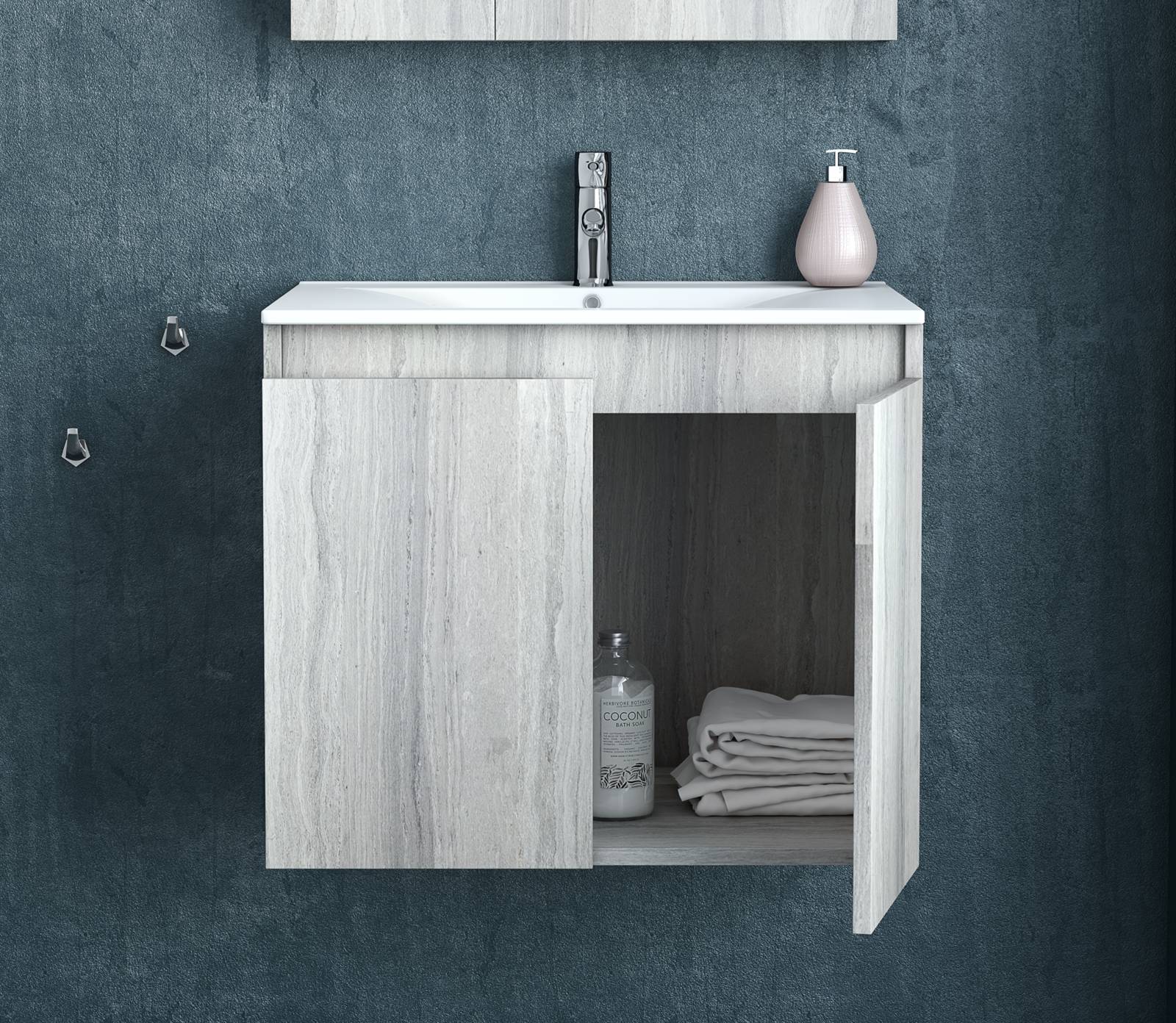 DROP Martinidis Magnolia S Combo 150 Waschtisch-Set Rock Oak