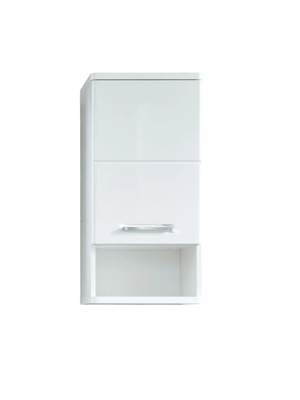 trendteam Badezimmer Monte Hängeschrank Weiß Hochglanz