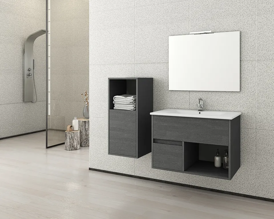 DROP Martinidis Sorrento 75 Waschtischunterschrank Graphite 75cm