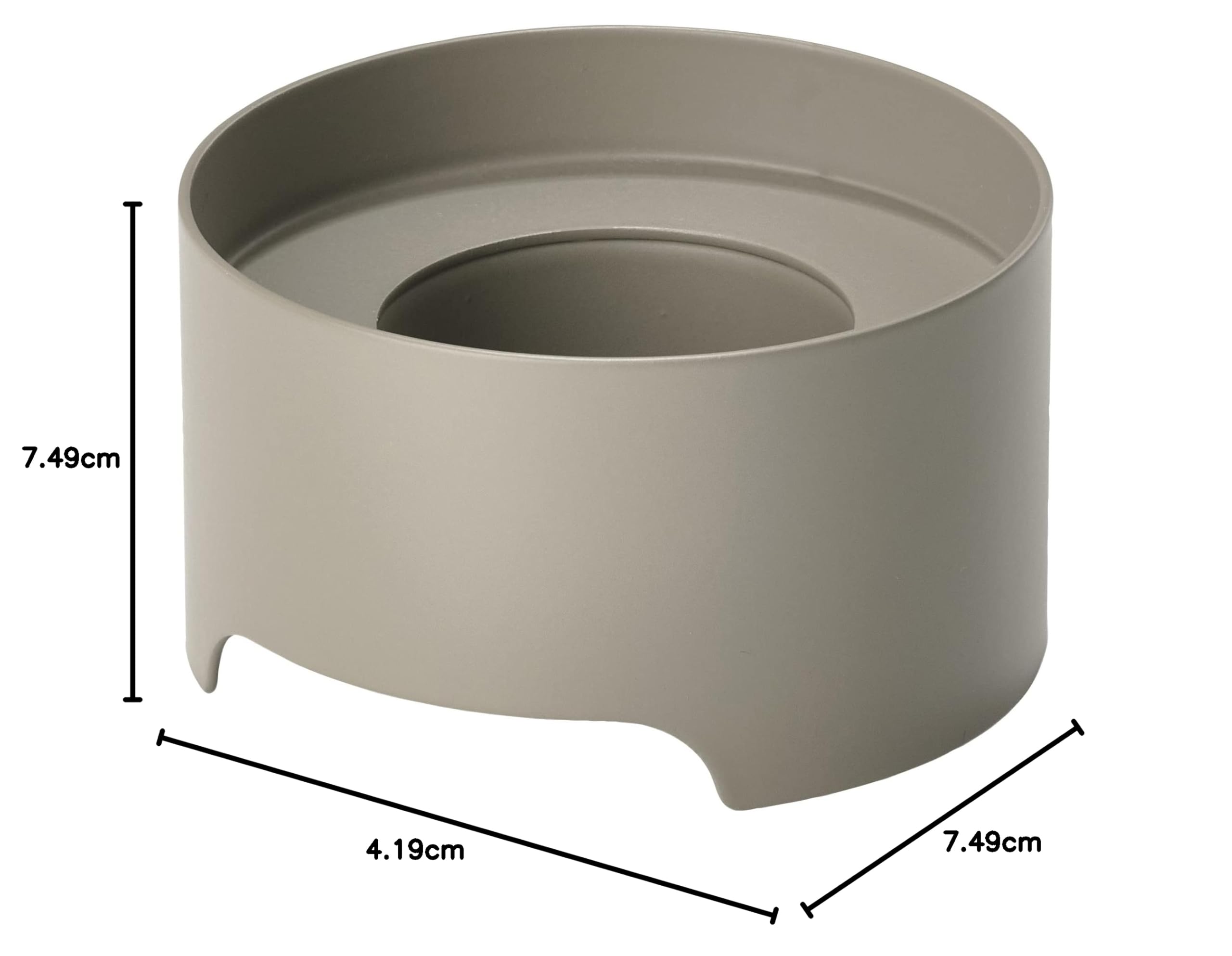 Zone Denmark Singles Kerzenhalter Metall Mud 7,5 cm
