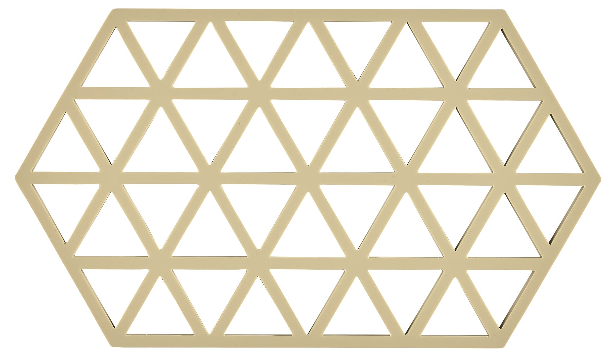 Zone Denmark Triangles Topfuntersetzer Silikon Birke 16x14