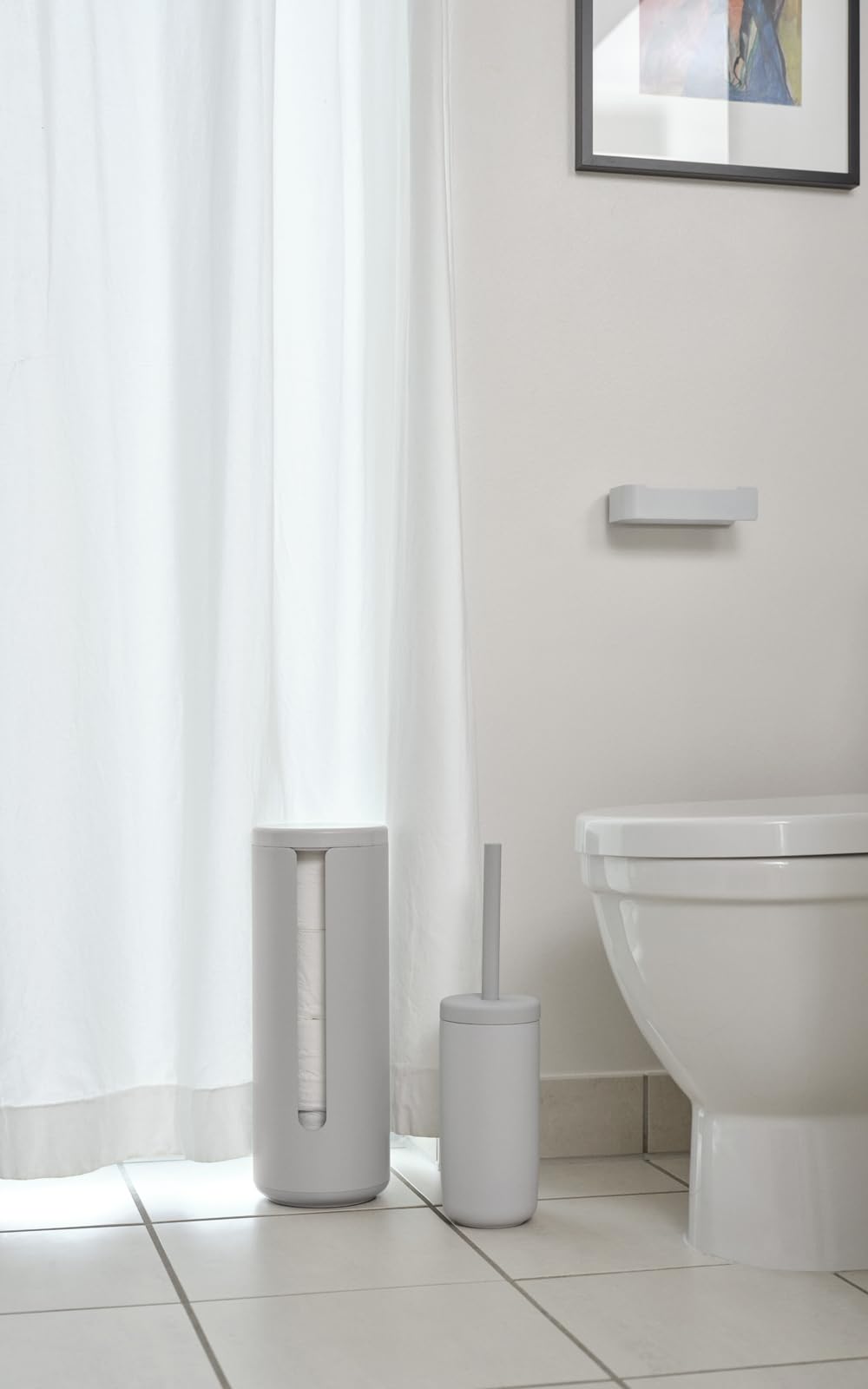 Zone Denmark UME Klopapierhalter Soft Grey stehend 40,5 cm