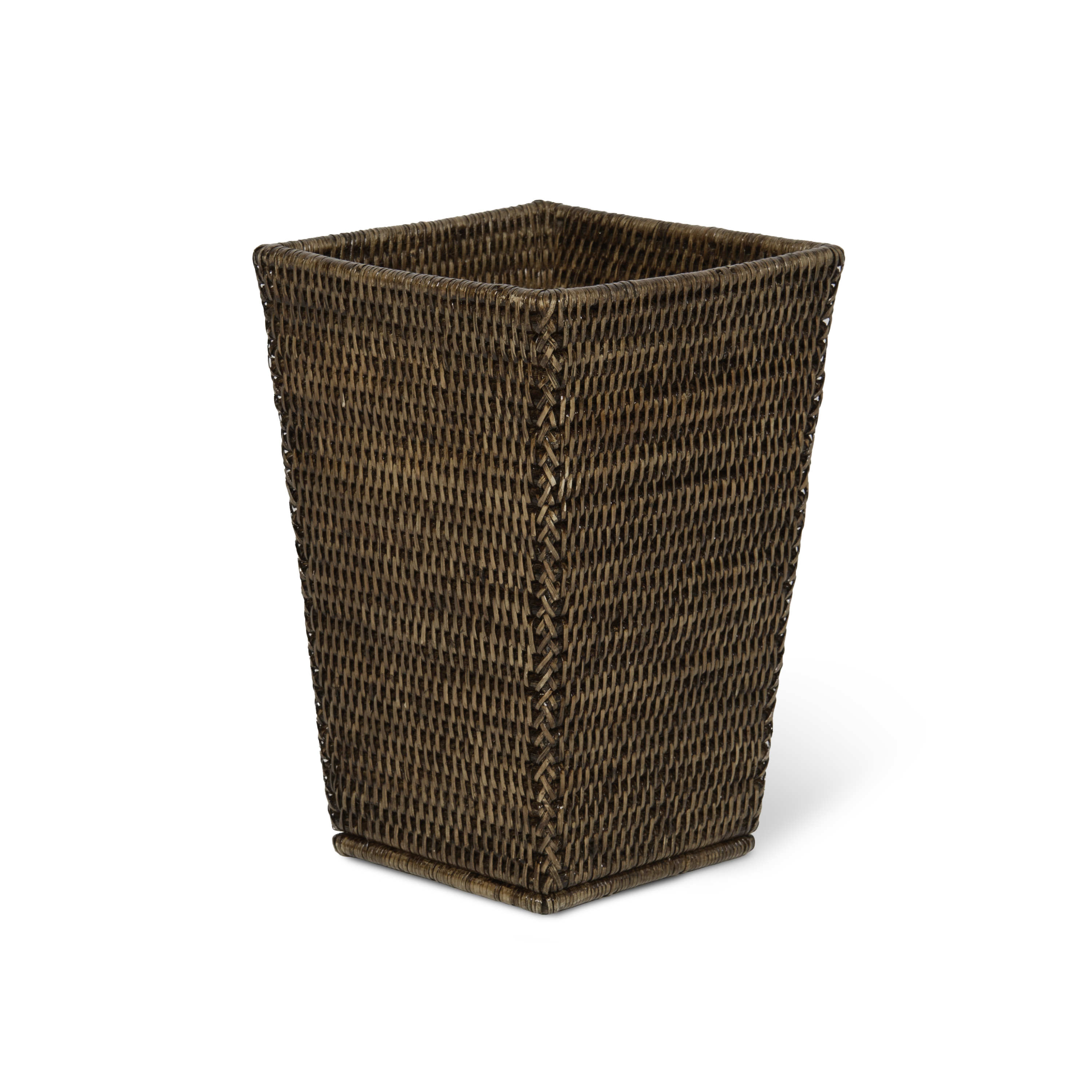 Decor Walther Basket KK Papierkorb Rattan Hell konisch