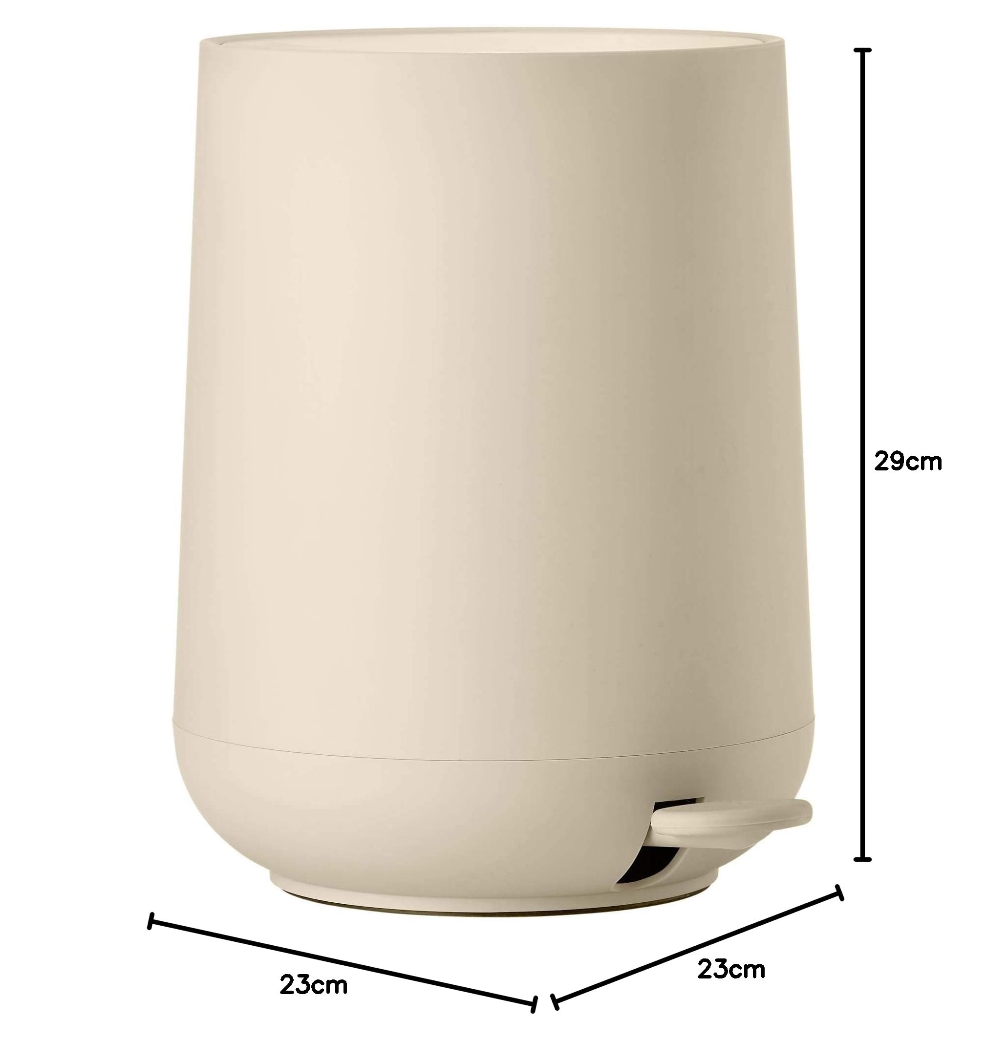 Zone Denmark Nova Mülleimer 5 Liter Wheat Kunststoff