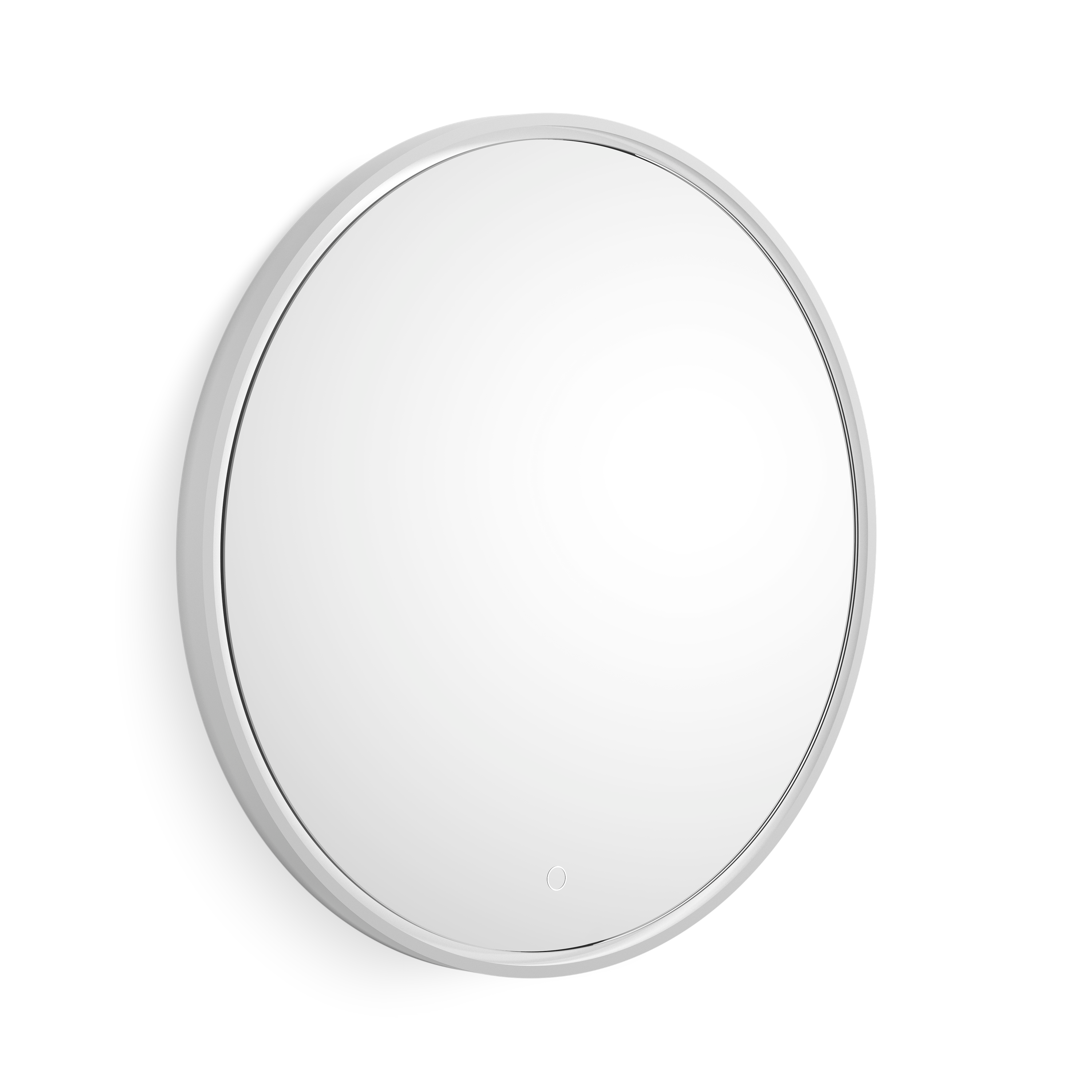 Decor Walther Stone Mirror LED Wandspiegel Weiß Matt Touch