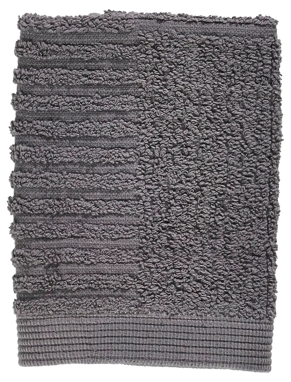 Zone Denmark Classic Waschlappen 30x30 Handtuch Grau Baumwolle