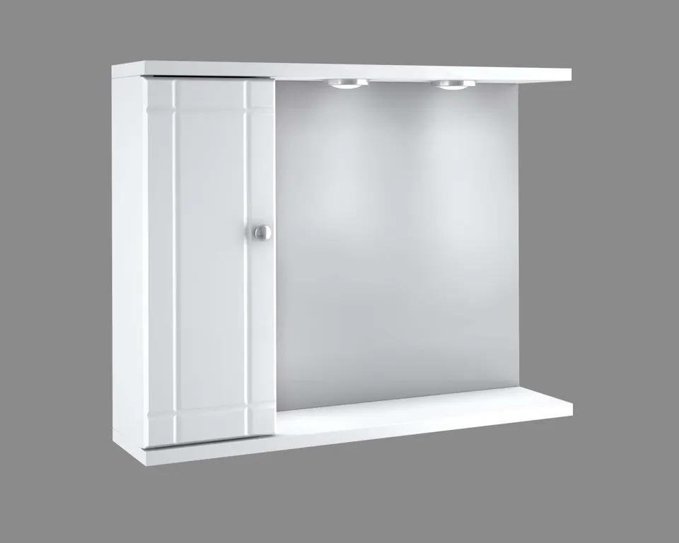 DROP Martinidis Mirrors Spiegelschrank links mit 2 Spots