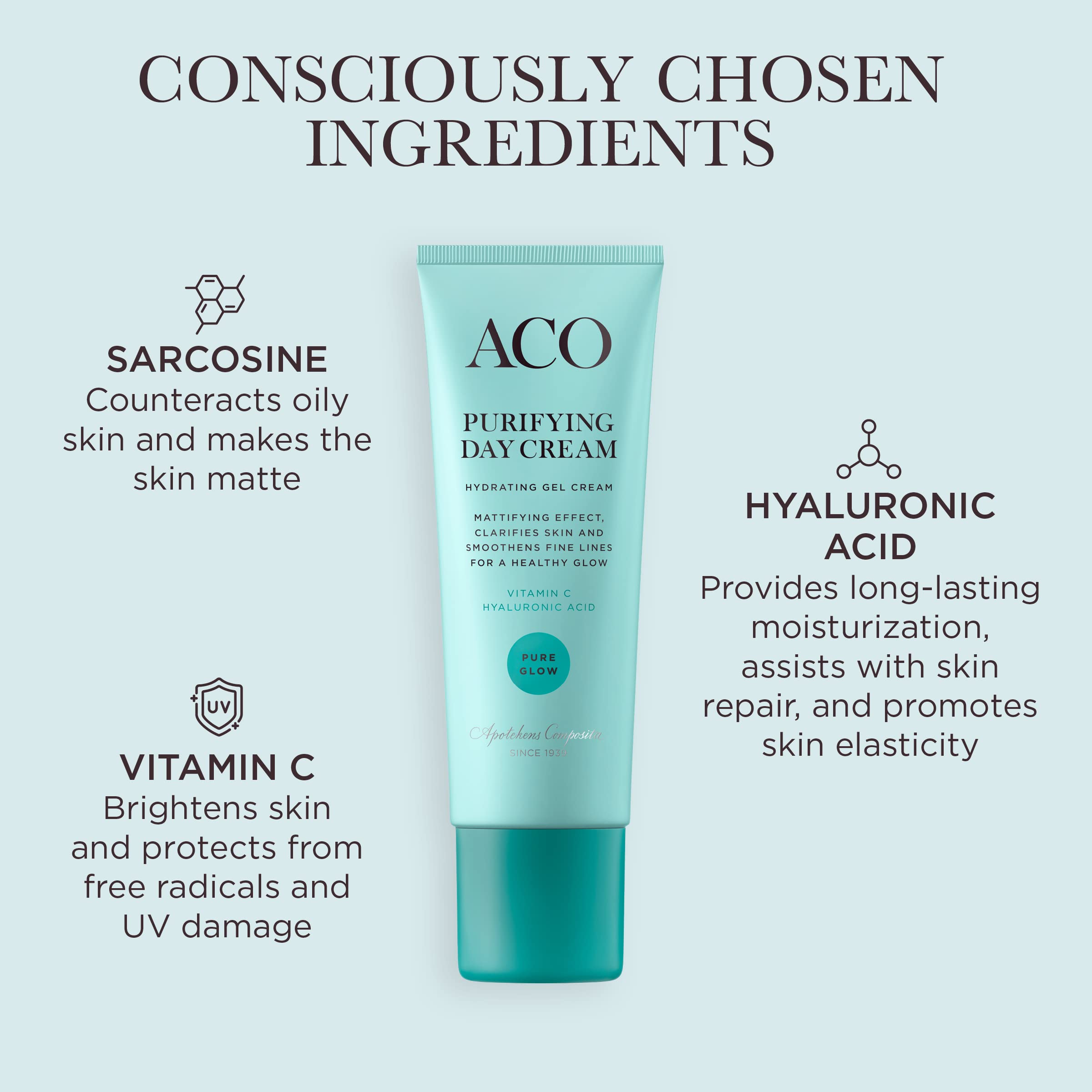 ACO Purifying Day Cream Tagescreme 50 ml mattierend
