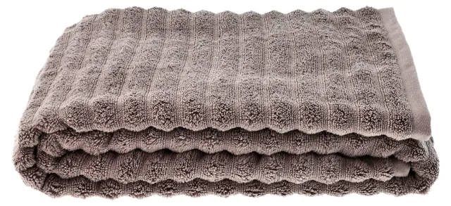 Zone Denmark Inu Strandtuch Baumwolle Taupe 180x100 schnelltrocknend