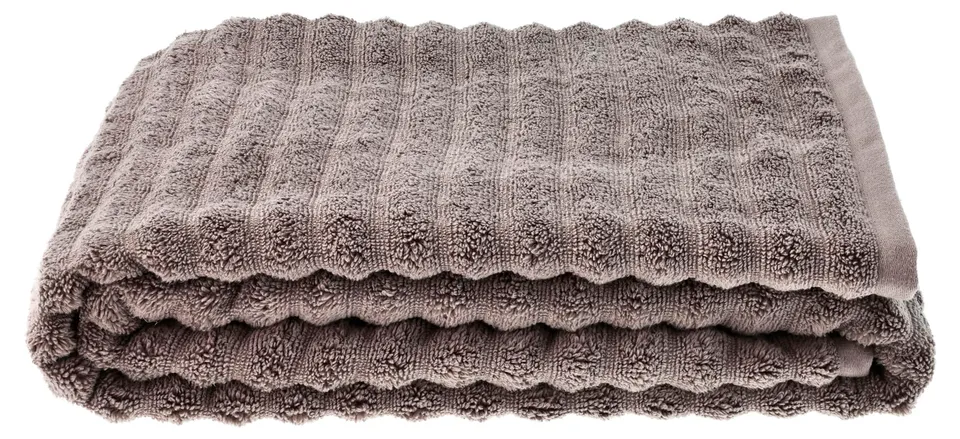 Zone Denmark Inu Strandtuch Baumwolle Taupe 180x100 schnelltrocknend