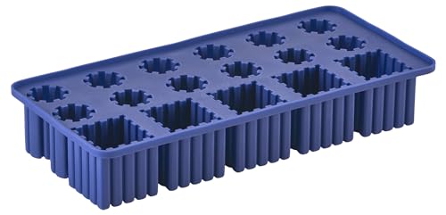 Zone Denmark Singles Eiswürfelform Silikon Indigo Blue