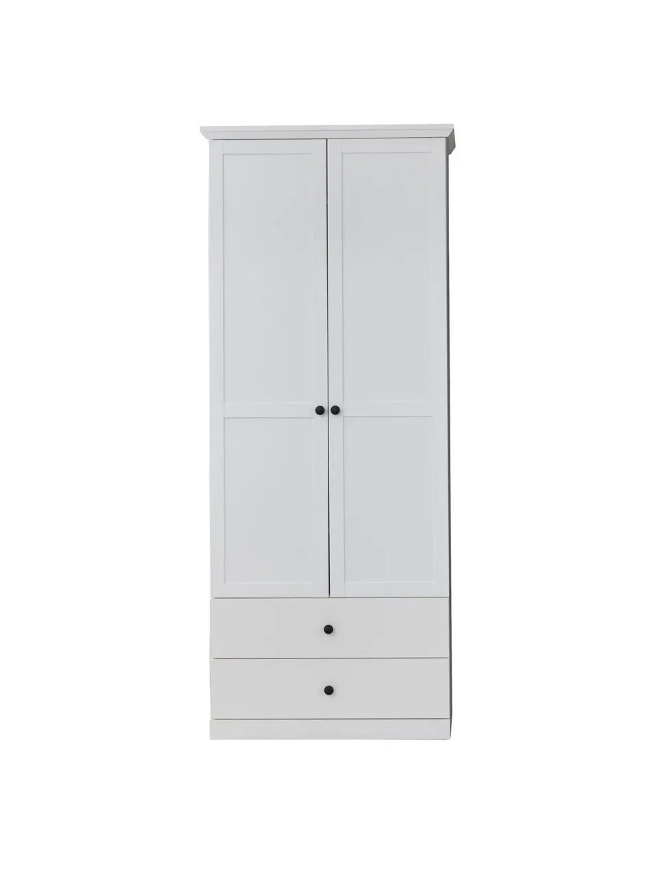 trendteam Brandson Baxter Garderobenschrank Weiß