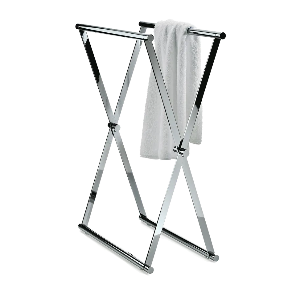 Decor Walther Classic Cross Handtuchständer Chrom 60 cm klappbar