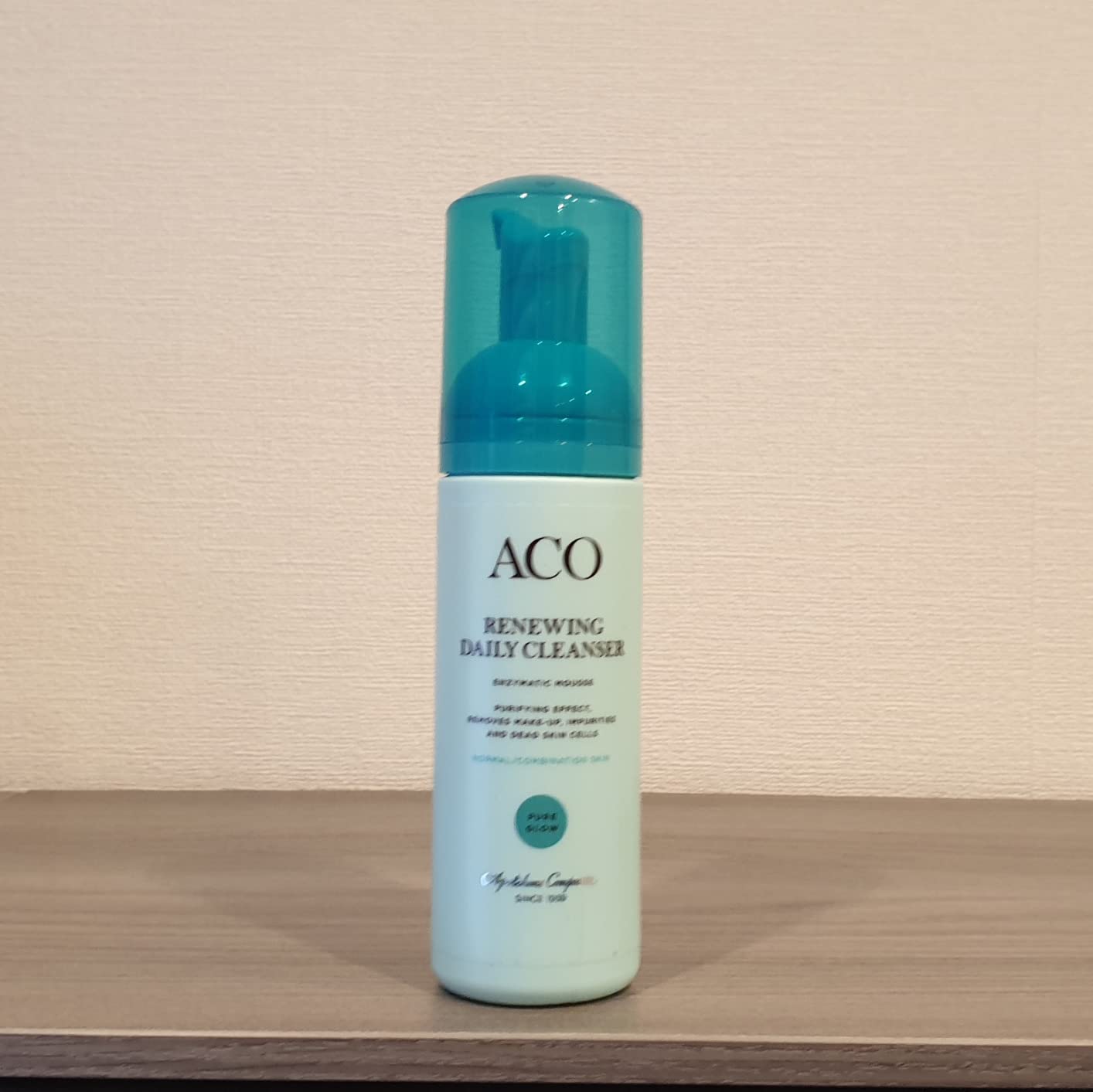 ACO Pure Glow Renewing Daily Cleanser Schaum 150 ml BHA