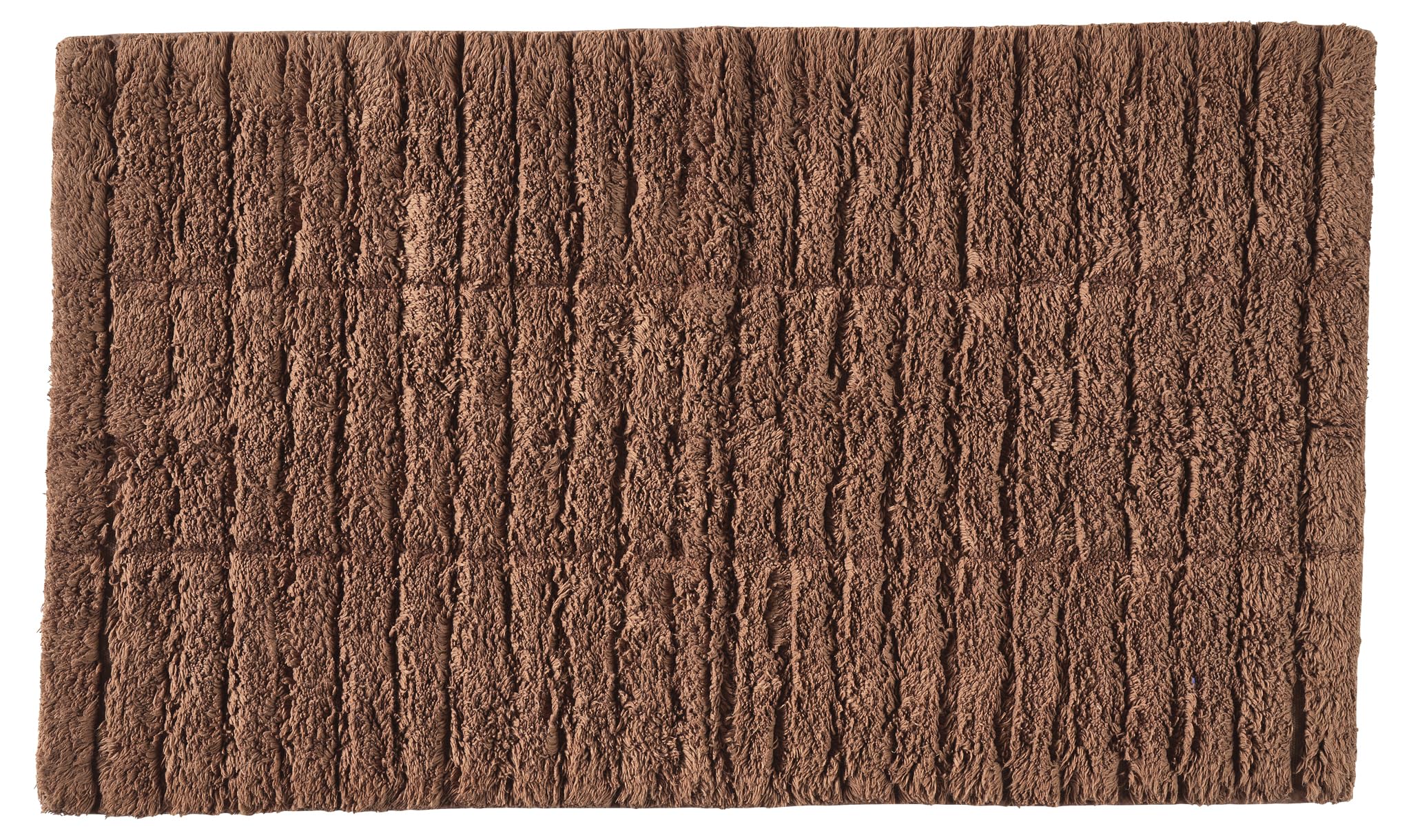 Zone Denmark Tiles Badematte 80x50 cm Schwarz Baumwolle